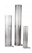Crépines inox horizontales ou verticales avec sortie pour vannes en 40 ou 50