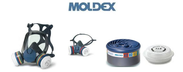 Masque MOLDEX avec cartouches filtrantes